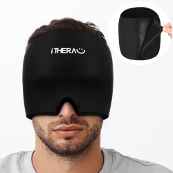 I-THERA-U Headband for migraine with hot and cold compresses